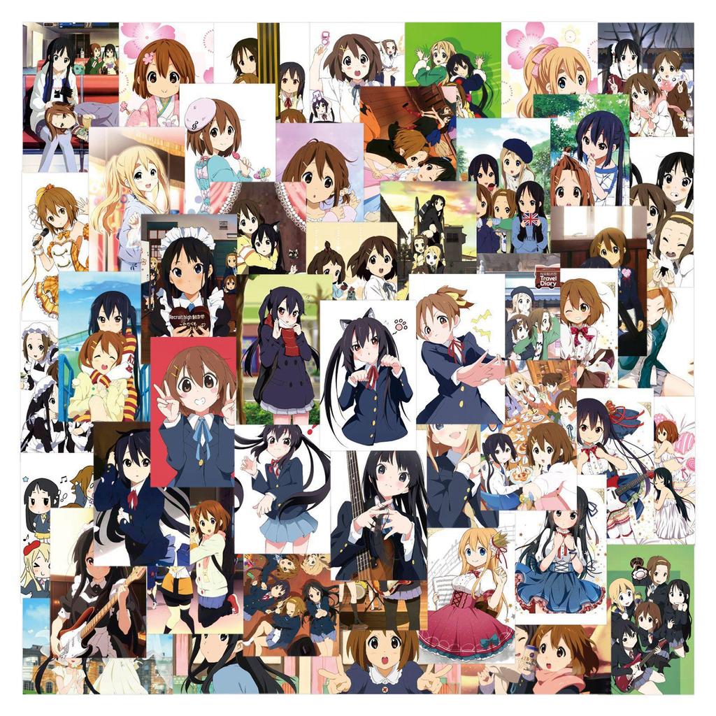80 Cartoon Anime K-On! Stickers for Journals, DIY, Phones & Laptops