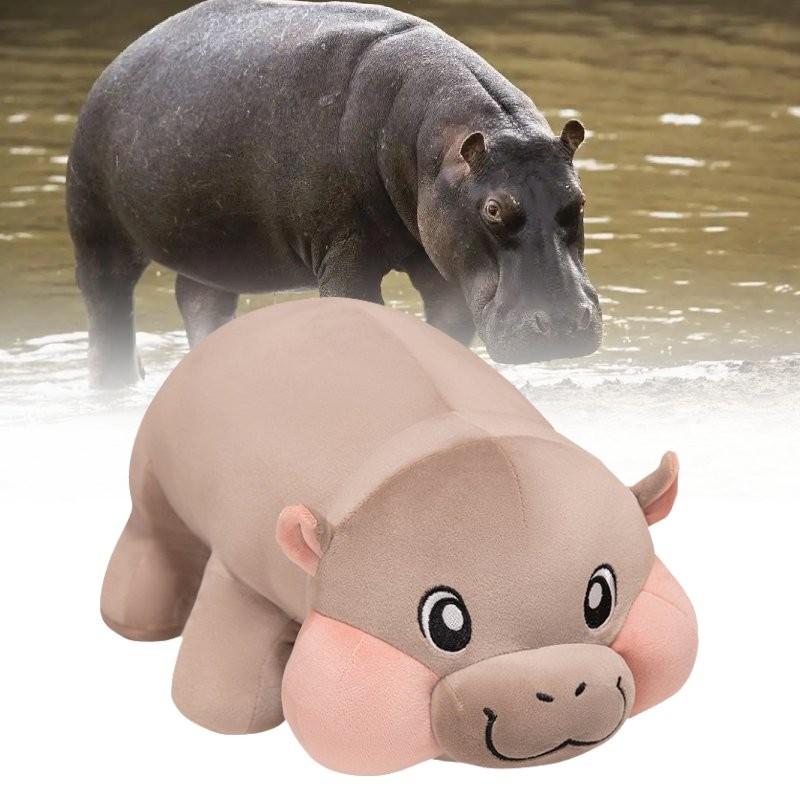 Hippopotamus Plush Toy Room Decoration Ornaments Child Christmas Gift Cotton Pp