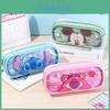 Mickey Mouse Bear Double Layer Pencil Case With Large Capacity For School Students