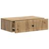 Wall Mounted Side Table Artisan Oak 59 x 34.5 x 17 cm