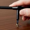 Ratcheting Screwdriver With Interchangeable Magnetic Bit And Nonslip Grip For Electronics Maintenance