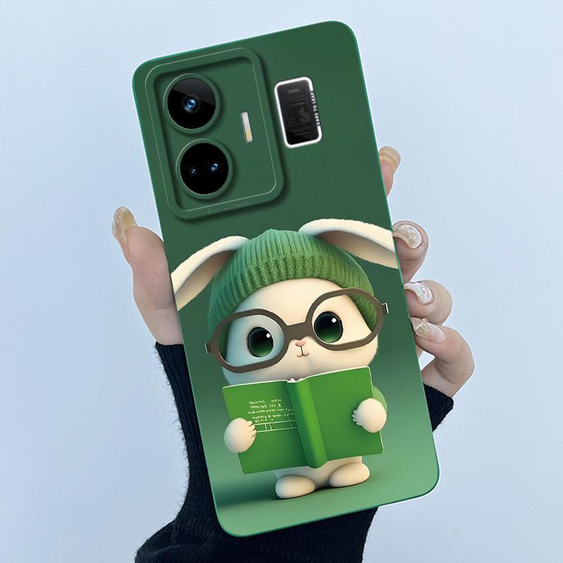 For Realme GT Neo 5 Case Funny Cartoon Cat Bumper Slim Soft TPU Shockproof Phone Case On For Realme GT Neo 5 Neo5 240W 5G Cover