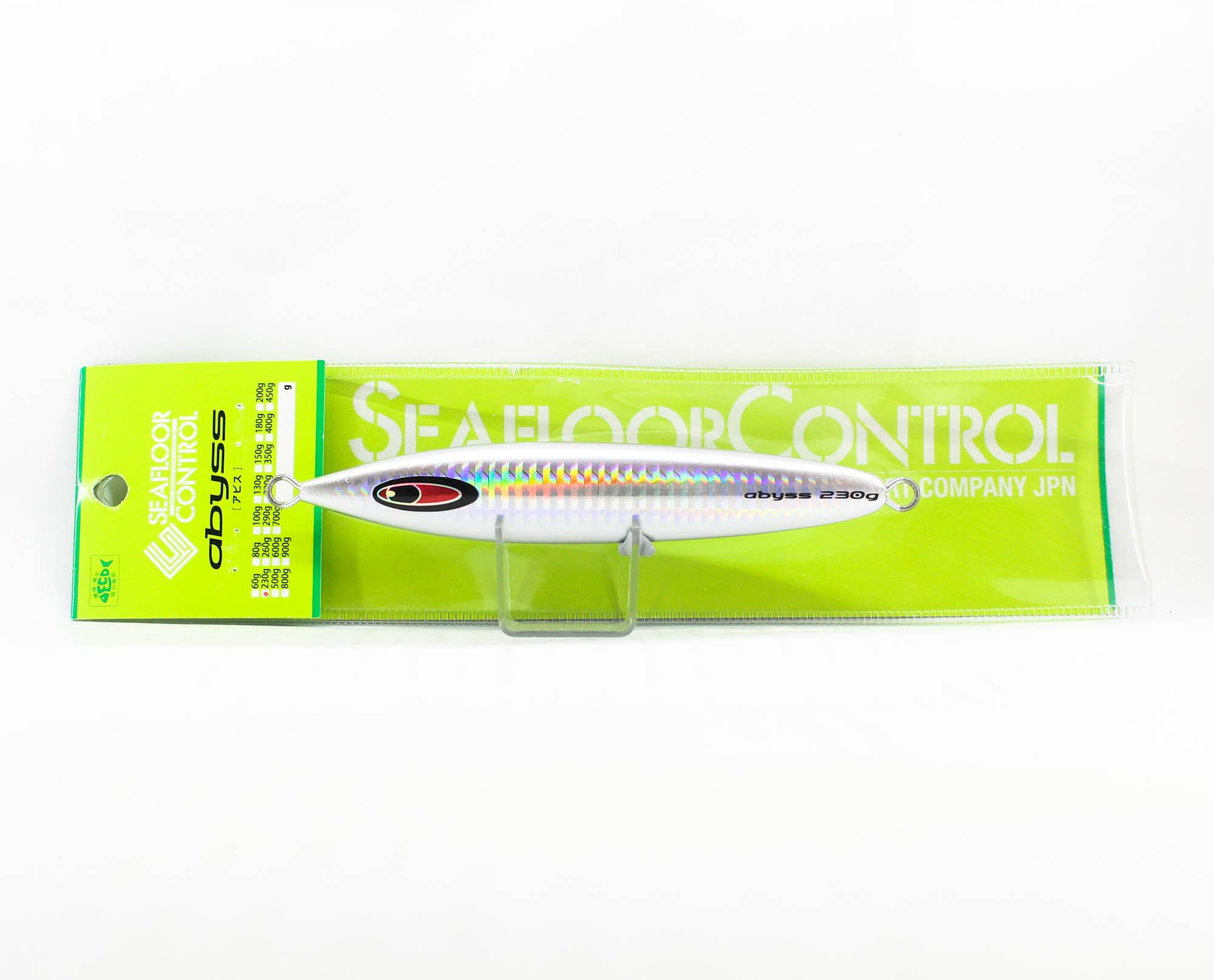 Seafloor Control Metal Jig Abyss 230 grams Silver (5542)