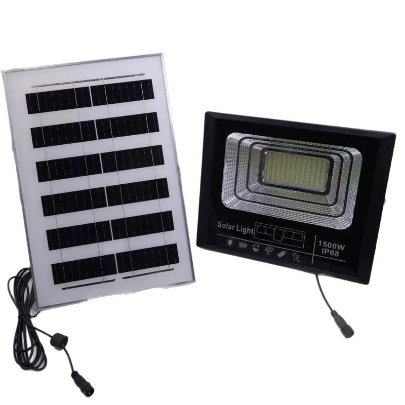UOSU 100W Solar Outdoor Floodlight with Remote & Timer