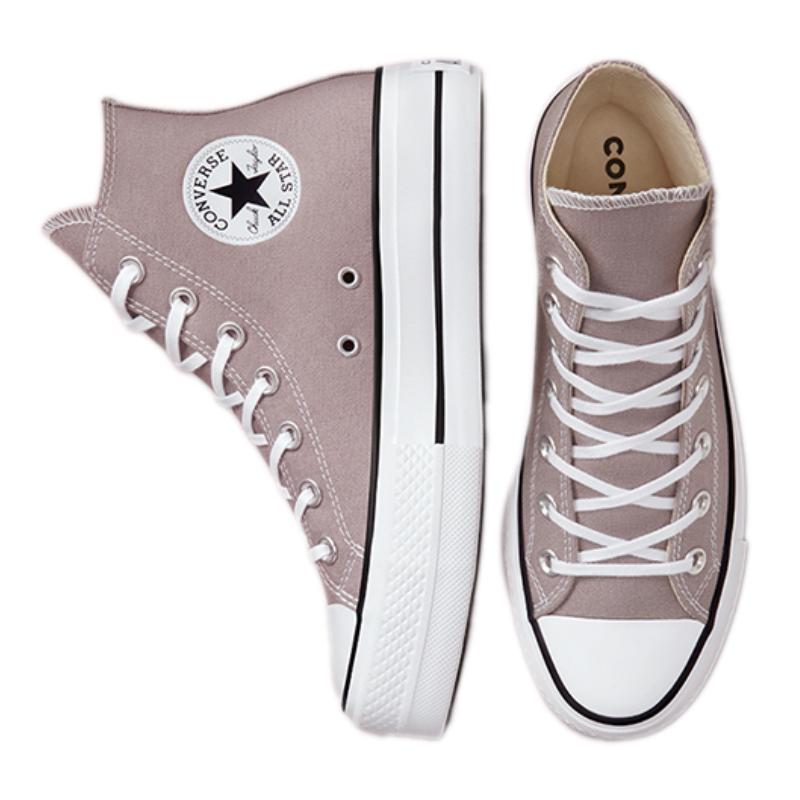 Converse All Star Lift Chuck Taylor Casual High-Top Espadrilles Women's Pink