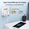 Typ-C Handy-Ladekabel für OPPO, Huawei, Vivo, Xiaomi - 66W Superschnellladung & Datenübertragung.
