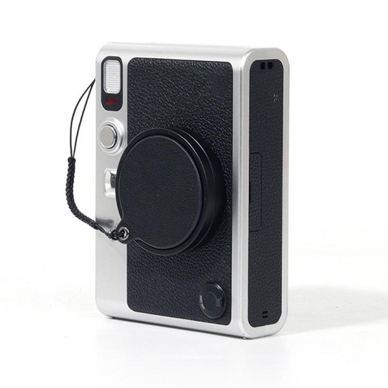PU-Leder Objektivdeckel Aufkleber Kameraobjektivabdeckung Schutzseil für EVO Kamera mit Anti-Verlust-Design