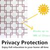 Window Privacy Film Glass WindowFilm Removable Vinyl Door Window CoveringsUV Blocking Sticker for Home Deco