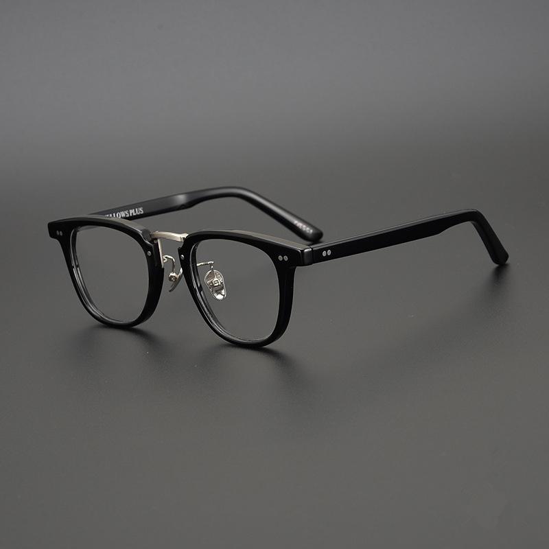 new fashion star anti-blue light glasses luxury brand designer 2022 trendy vintage metal frame rectangle Computer glasses