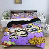 2/3 Piece Duvet Cover Set The Powerpuff Girls Printed Bedding Cartoon Style For Children Adult Bedroom Home Decor Perfect