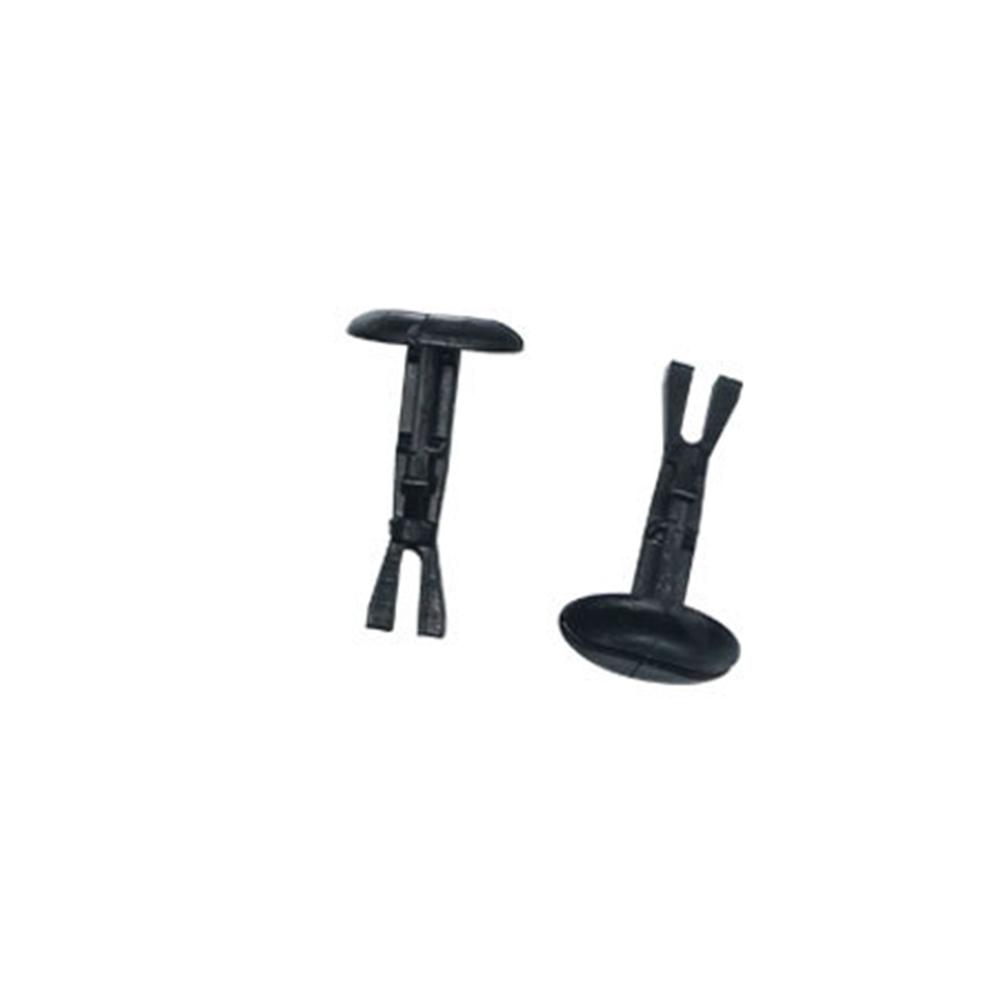 10Pcs Bumper Cover Pins Front Fender Bumper Cover Black