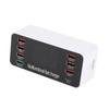 USB Charging Hub Charger Station 8 Ports Desktop Wall with LCD Display for Smart Phone TabletEU