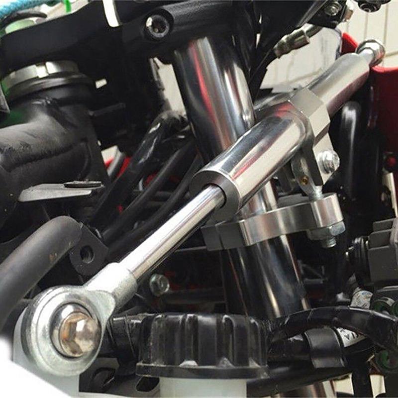 Univerzální stabilizátor tlumiče řízení motocyklu Hliníkový lineární nastavitelný stabilizátor vyvažovací páky 330 mm Příslušenství