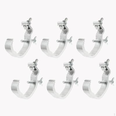 6 Stuks Podiumlicht Klem, Aluminiumlegering Snelontgrendeling Heavy Duty Haakklem voor