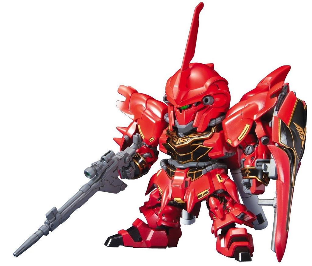 BB Senshi 365 Sinanju Suit Gundam MSN-06S (Mobilní UC)