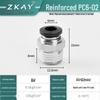 Pneumatic Quick Connector: Push-in PC6-01, PC4-M5, PC8-02, PC10-03, PC12 Threaded Hose
