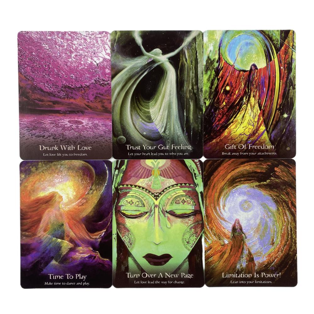 Sufi Wisdom Oracle Cards Divination Deck English Vision Edition Tarot Board Playing Game for Party