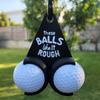 Funny Golf Ball Holder Golf Accessories Black 3D Printed Golf Tee Holder Sports Gift for Golfers Men 1pcs