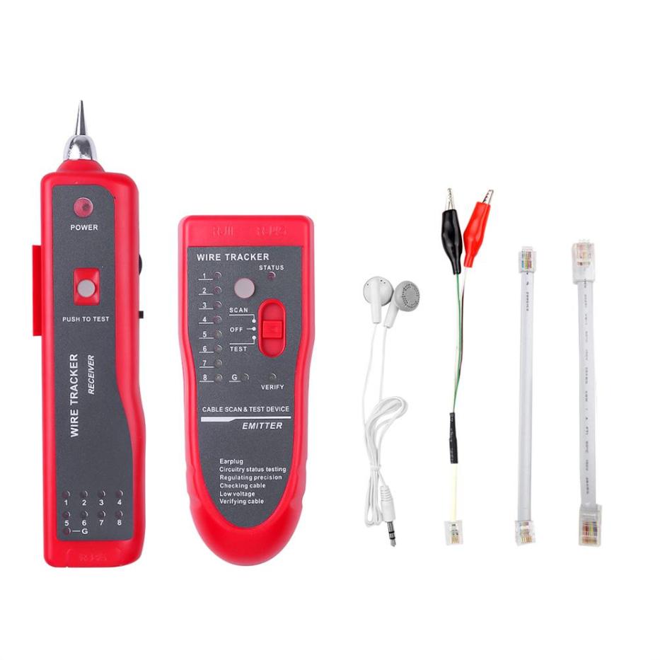 Leitungsfinder RJ11 RJ45 Cat5 Cat6 Netzwerktester Ethernet LAN Netzwerkanalysator Telefonkabel Emitter Razer Tracker Detektor