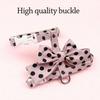 Cute Polka Dot Pet Vest Harness Adjustable with Collar Puppy Collar Leash Bowknot Cat Traction Rope Cat