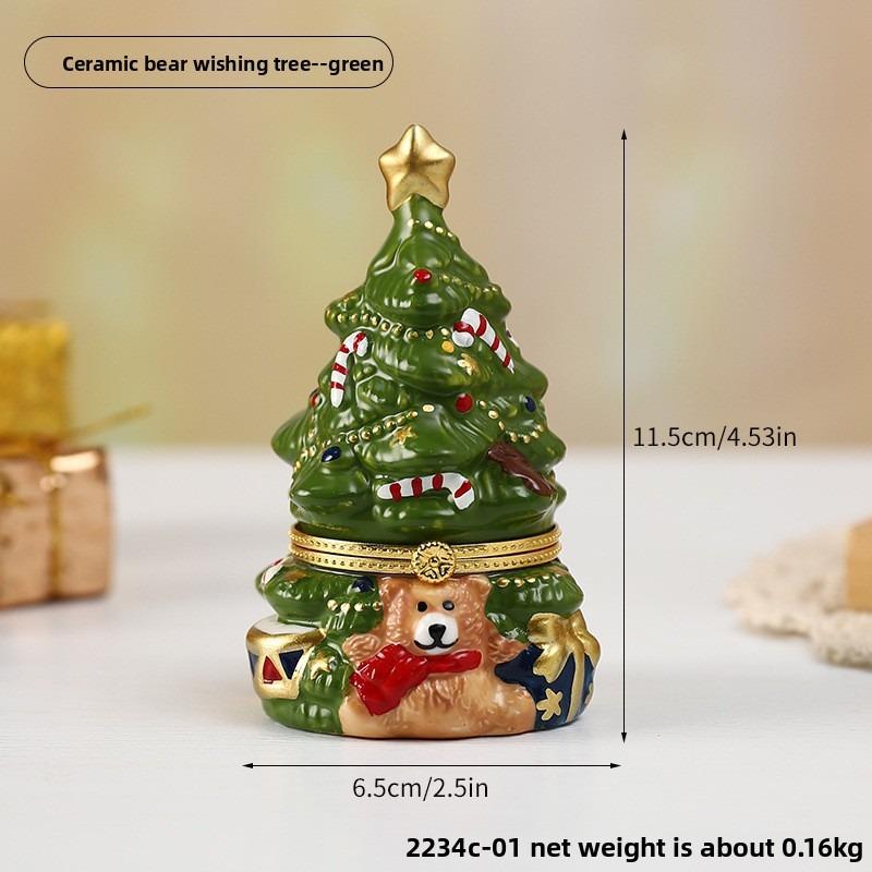 Creative Christmas Family Resin Decorative Piece - Cartoon Dolls for Children's Room Desktop Christmas Santa Christmas Decoration Item