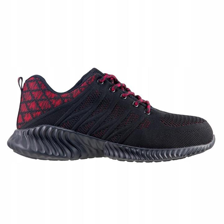 Bardzo Lekkie Buty Robocze Przewiewne Adidasy Sportowe Z Noskiem 246 Sb 37