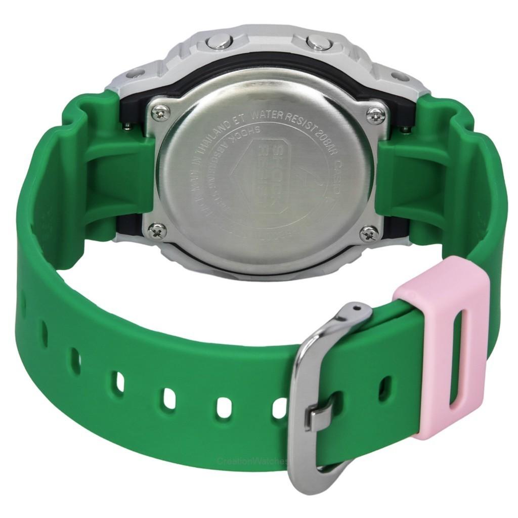 Casio G-Shock Euphoria Series Digital Green Resin Strap Quartz DW-5600EU-8A3 200M Men's Watch