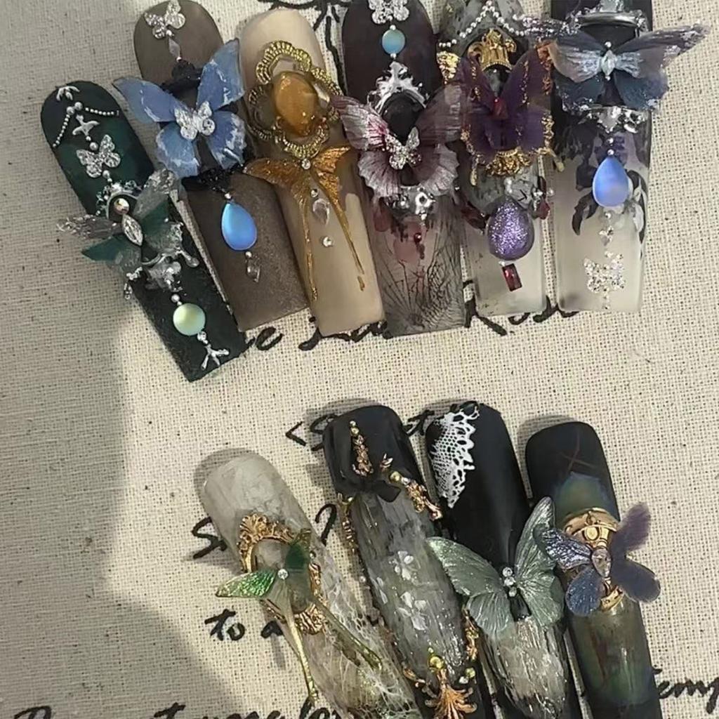 3D Butterfly Nail Art Silicone Mold For DIY Jewelry Making Reusable Embossed Stamp Tool Accessories