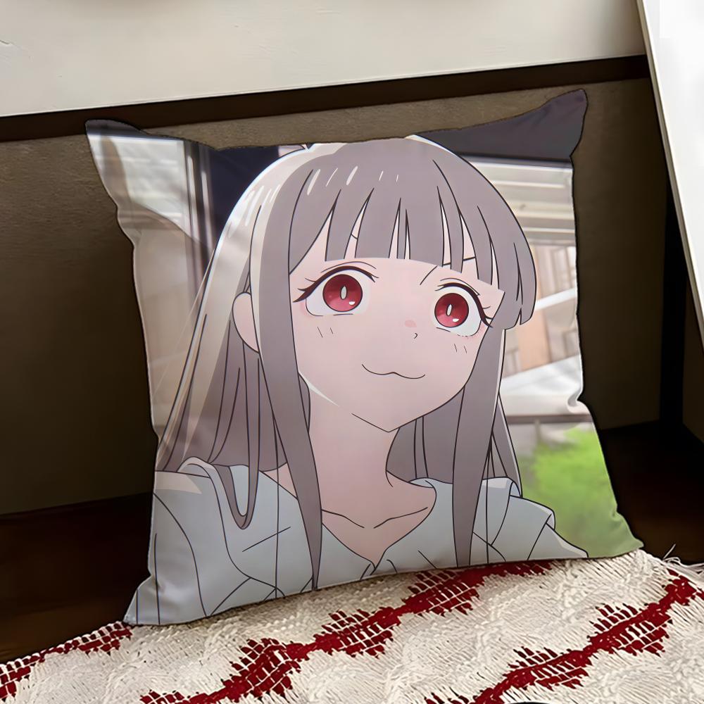 Anime CCosmic Princess Kaguya Cushion Cover Reversible Soft Durable Pillow Cover Home  Car MultiScene Use for Daily Comfort