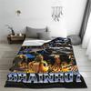 Bombardiro Crocodilo Tralalero Tralala  Blanket Flannel Italian Brainrot  Portable Throw Blankets for Sofa Travel Quilt