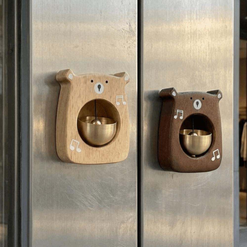 Creative Entrance Doorbell Magnetic Meditation Wind Chime Entry Reminder Bell  for Refrigerator