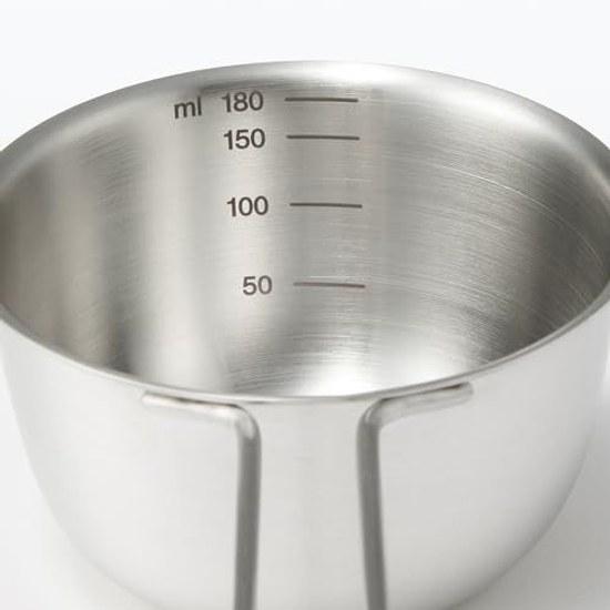 Muji Stainless Measuring Cup 200ml MC0YBA3S
