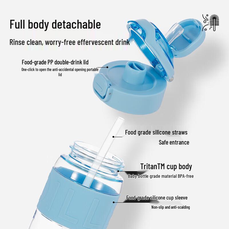 Dillerbell High-Capacity Sports Water Bottle