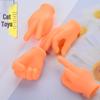 Douyin Cat Teasing Finger Sleeves: Silicone Massage Gloves for Pet Play