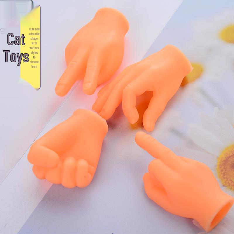 

Douyin Cat Teasing Finger Sleeves: Silicone Massage Gloves for Pet Play