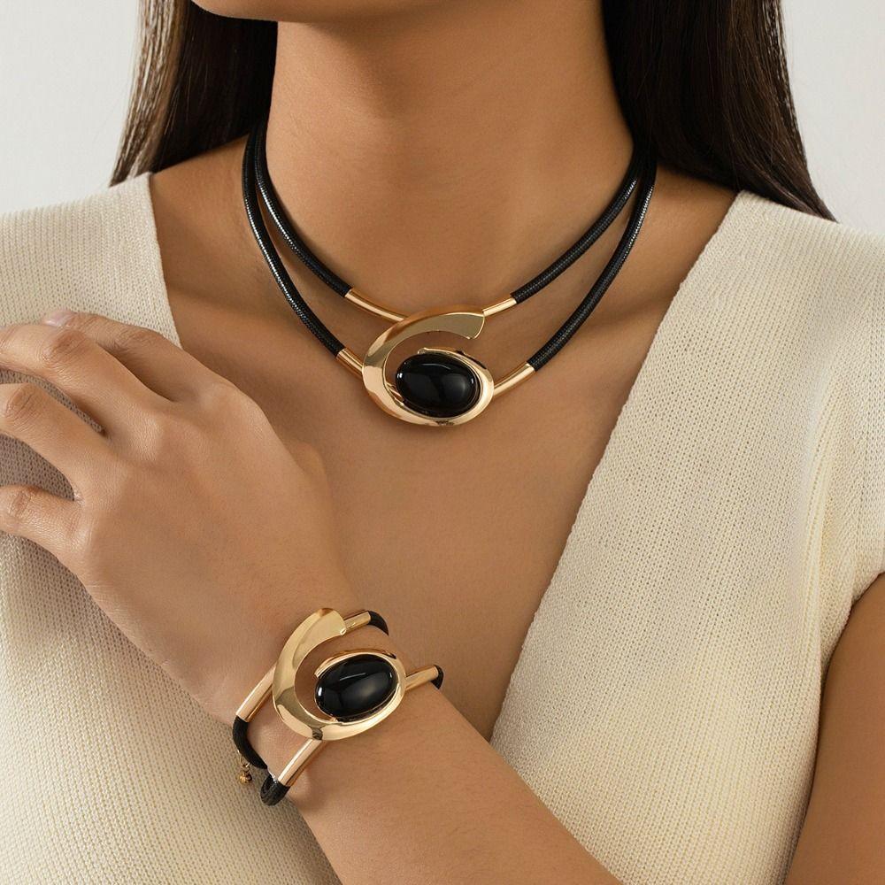 Geometric Spiral Layered Design Jewelry Accessories Vintage Bohemian Jewelry Set  Anniversary Party