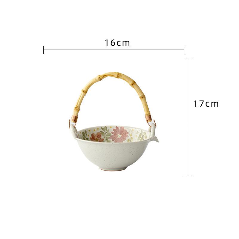 

Creative Lifting Handle Green Tea Bowl Teacup Vintage Tea Bowl Cute Cup Tea-tasting Personal Cup Jianzhan Master Cups Teaset
