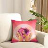 Singer KKehlani Cushion Cover Reversible Plush Pillow Cover Soft Fluffy Home Decor for Sofa Bedroom