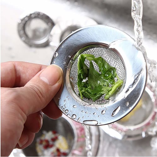 Bathroom Sink Drain Trash Catcher, Hair Catcher, for Drains 4.3-5.8cm Diameter, Drain Basket, Sink Hair Stopper, Inner Diameter 3.5cm, Outer Diameter