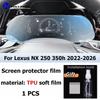 For Lexus NX 250 350h -2026 LCD Screen Anti Fingerprint Matte TPU Film Car Navigation Screen Protector Film Accessories PPF