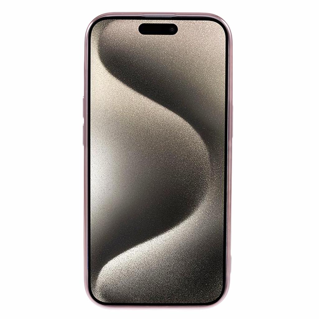 For iPhone 15 TPU Case Sparkly Glitter Electroplating Edge Phone Cover