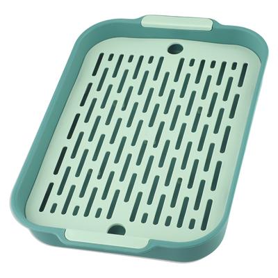 Pet Toilet Anti-turnover Litter Box Trainer Corner Toilet Pet Cleaning Supplies For Rabbit Chinchilla Guinea Pig