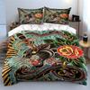 Black Panther, Dagger, Roses. Bedding Sets Duvet Cover Sets Duvet Covers Pillowcases(1 * Duvet Cover 2 * Pillowcases, Without Duvet Insert)
