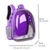 Pet Cat Carrying Bag Space Pet Backpacks Breathable Portable Transparent Backpack Puppy Dog Transport Carrier Space Capsule Bags