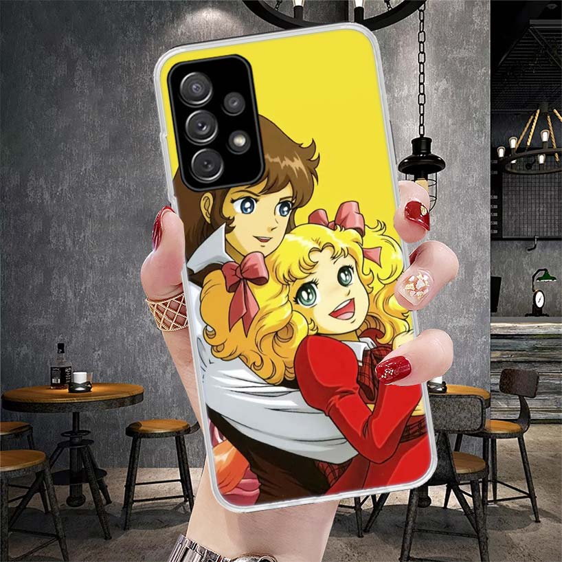 Anime Candy Phone Case For Samsung Galaxy A13 A14 A15 A16 A17 A53 A54 A55 A56 A57 A33 A34 A35 A36 A37 A23 A24 A25 A26 Galaxy A13