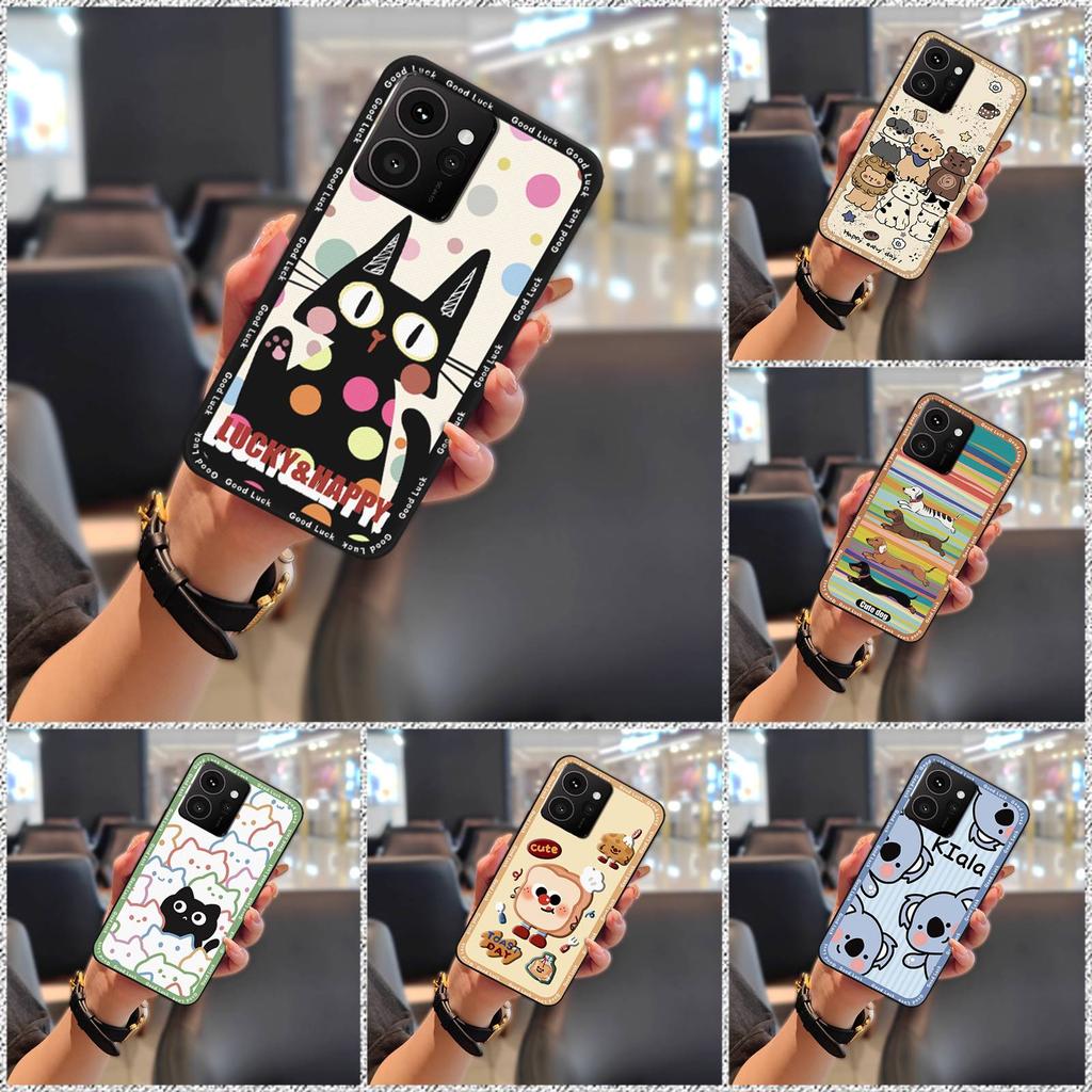 Dirt-resistant Cute Phone Case For Nokia HMD Skyline Durable Back Cover Shockproof Graffiti Fashion Design TPU Soft Case