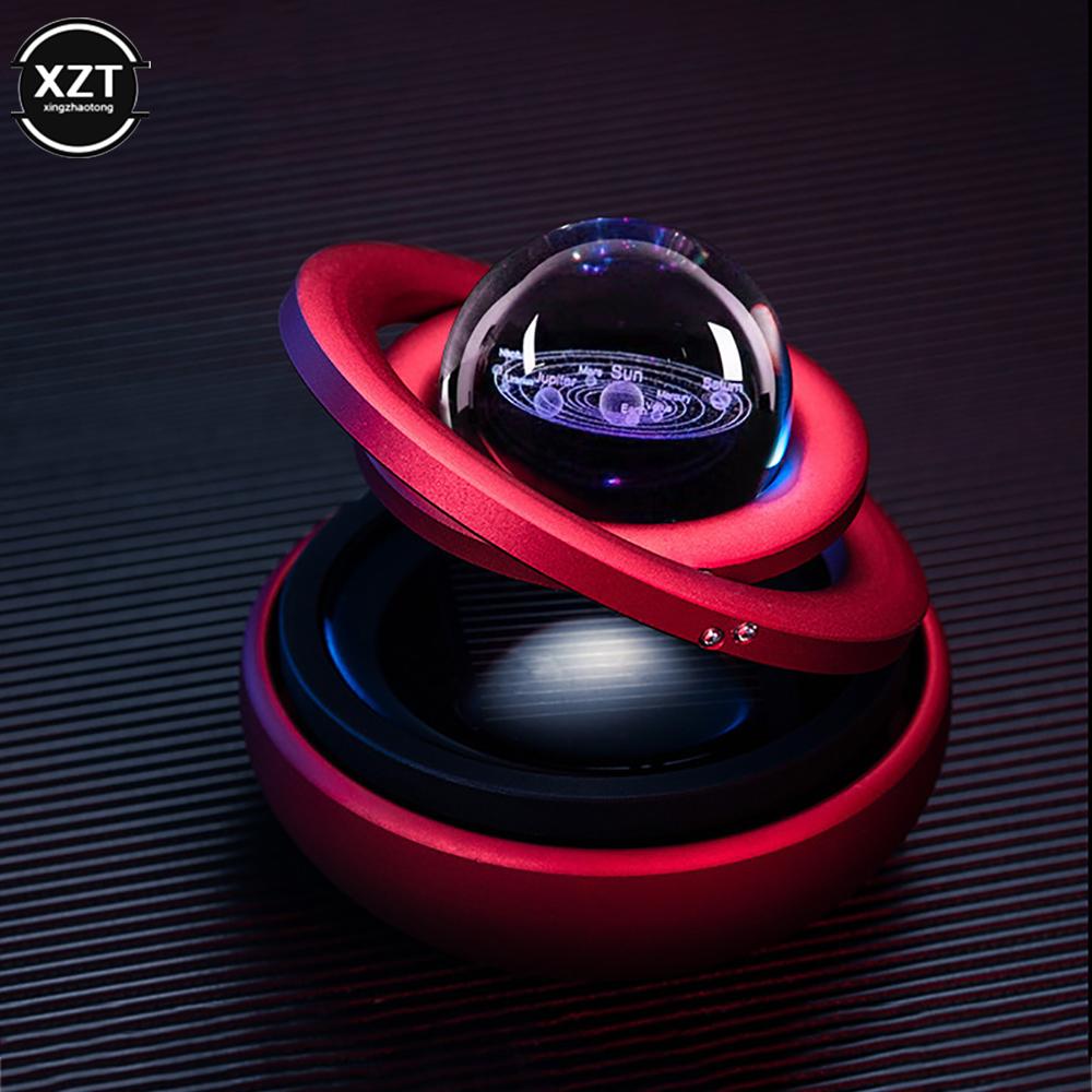 

Автомобильный освежитель воздуха на солнечной энергии, вращающийся ароматерапевтический декор, авто флавориновые аксессуары, интерьер, оригинальный диффузор для духов для мужчин и женщин