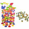 232 Teile Kinder Murmelbahn Rennspiel Spielzeug Geschenk Bauklötze