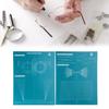 PVC Eyeglass Alignment Tool Adjustable Repair Panel For All Frame Types