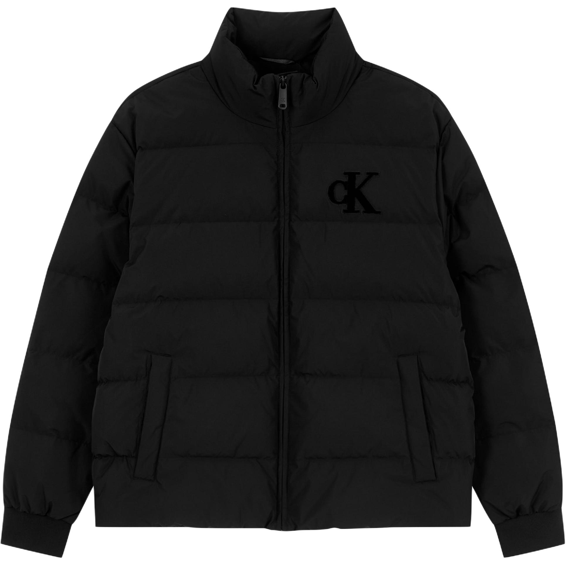 

Мужская пуховая куртка Calvin Klein с логотипом, воротником-стойкой и молнией, длинный рукав, верхняя одежда 4RE503GUB1 L